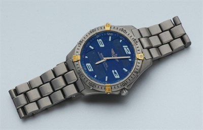 Lot 348 - Gentleman's Titanium Chronometer Wristwatch