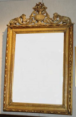 Lot 3520 - Neoclassical Style Gilt-Wood Mirror Height 58...
