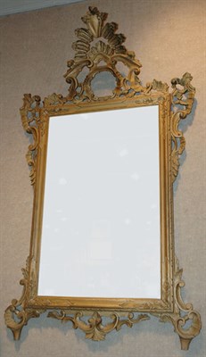 Lot 3525 - Neoclassical Style Gilt-Wood Mirror Height 56...
