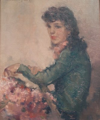 Lot 3063 - Charles Swyncop Belgian, 1895-1970 Girl with...