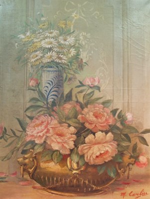 Lot 3046 - M. Carlier Belgian, 19th/20th Century Still...