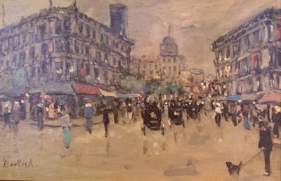 Lot 3017 - A. Berkes European, 20th Century Paris Street...