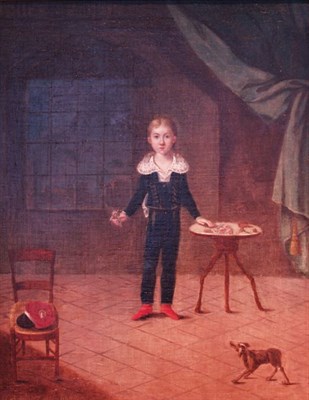 Lot 3002 - Continental School 19th Century Boy in an...
