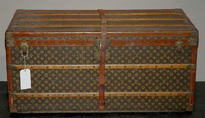 Lot 3311 - Louis Vuitton Steamer Trunk No. 742178 Height...