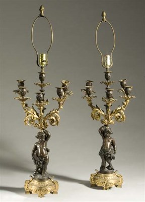 Lot 3144 - Pair of Transitional Louis XV/XVI Style Gilt...