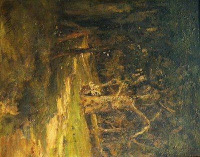Lot 1233A - William Keith American, 1838-1911 Two Figures...