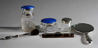 Lot 3350 - Group of Sterling Silver Dresser Items...