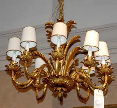 Lot 3402 - Neoclassical Style Gilt-Metal Foliate...
