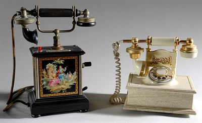 Lot 3414 - Two Vintage Telephones