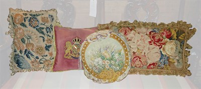 Lot 1334 - Miscellaneous Group of Sixteen Needlework...