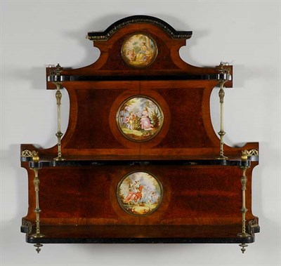 Lot 3110 - Napoleon III Gilt-Metal Mounted Walnut...