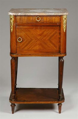 Lot 3580 - Louis XVI Style Gilt-Metal Mounted Parquetry...
