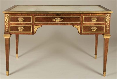 Lot 3679 - Louis XVI Style Gilt-Bronze Mounted Walnut...