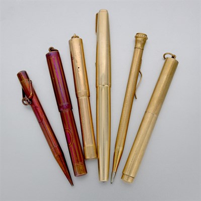 Lot 556 - Six Assorted Pens and Pencils