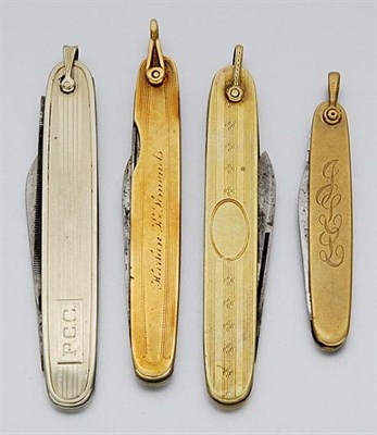 Lot 543 - Four Pen Knives
