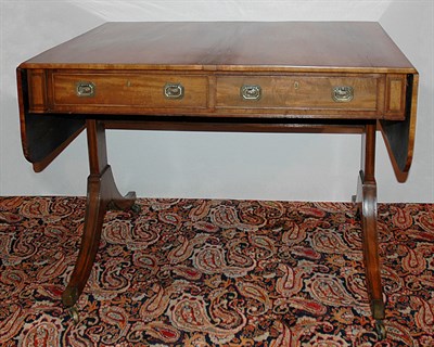 Lot 425 - Regency Style Mahogany Sofa Table Height 28...