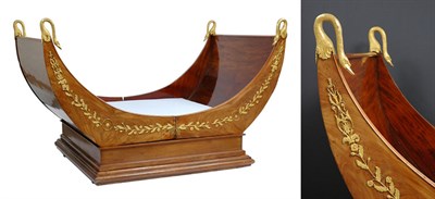 Lot 286 - Empire Gilt-Bronze Mounted Mahogany Daybed...