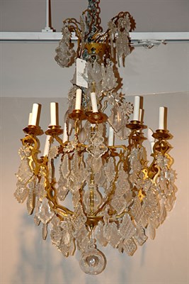 Lot 3499 - Louis XV Style Gilt-Metal and Glass...