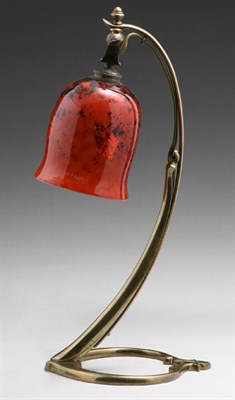 Lot 3681 - Art Nouveau Style Internally Decorated Art...