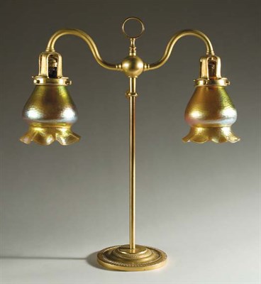 Lot 3519 - Unsigned Carder Steuben Gold Aurene Glass and...