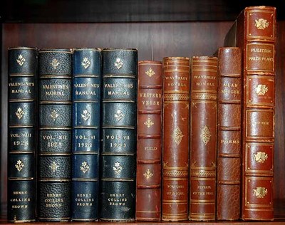 Lot 3223 - [BINDINGS] 9 miscellaneous volumes...