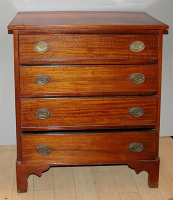 Lot 3178 - George III Style Mahogany Chest of Drawers...