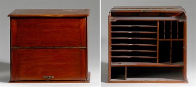 Lot 3424 - Victorian Mahogany Letter Box Height 12 3/4...