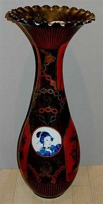 Lot 3310 - Japanese Porcelain Floor Vase Late 19th...