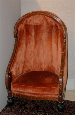 Lot 3306 - Art Deco Style Painted and Abalone Inlaid...