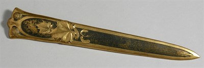 Lot 3566 - French Art Nouveau Gilt-Bronze Letter Opener...