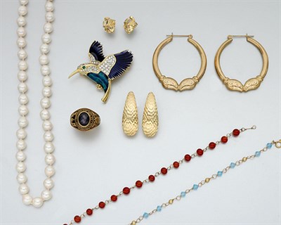 Lot 13 - Group of Assorted Jewelry