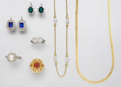 Lot 26 - Group of Assorted Jewelry and Costume Jewelry