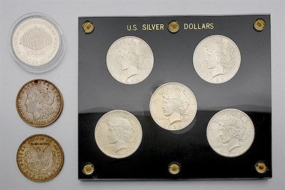 Lot 29 - Lot of Assorted U.S. Silver Coins and One U.S. Gold Coin
