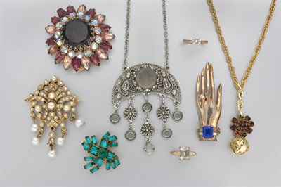 Lot 47 - Group of Assorted Gold, Metal and Costume Jewelry