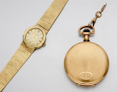 Lot 51 - A Hunting Cased Pocket Watch and a Wristwatch