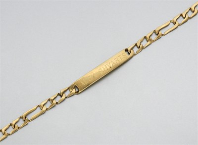 Lot 57 - Gold I.D. Bracelet
