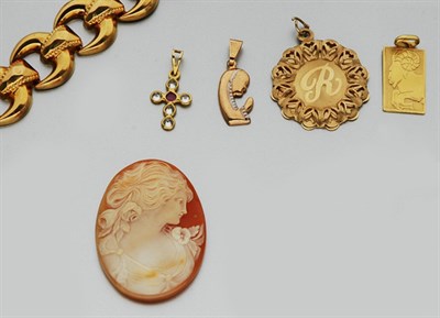 Lot 60 - Group of Assorted Gold and Metal Jewelry