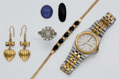 Lot 70 - Group of Assorted Jewelry, Fragments and Wristwatch