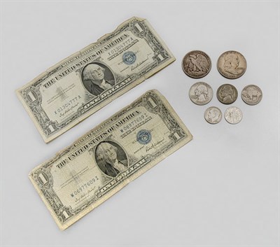 Lot 73 - Assorted U.S. Coins and Currency