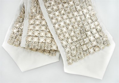 Lot 91 - Fabric and Metal Prayer Shawl