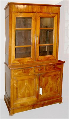 Lot 3180 - Victorian Mahogany Bureau Bookcase Height 6...