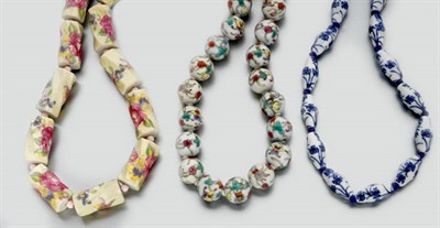 Lot 379 - Assortment of Beads and Costume Jewelry