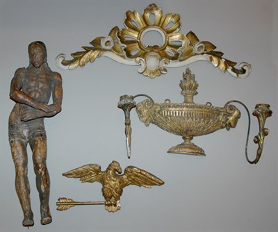 Lot 3331 - Miscellaneous Group of Carved and Gilt-Wood...