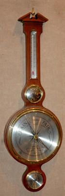 Lot 3446 - Howard Miller Mahogany Wheel Barometer Height...