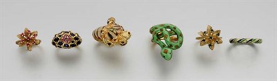 Lot 307 - Seven Rings
