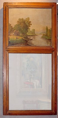 Lot 3519 - Louis XVI Style Fruitwood Trumeau Height 53...