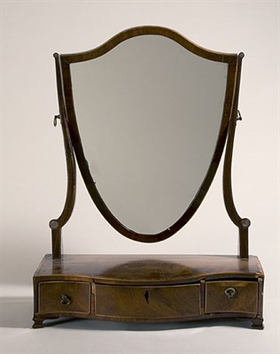 Lot 398 - George III Inlaid Mahogany Dressing Table...