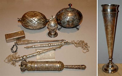 Lot 3196 - Miscellaneous Group of Silver and Plated...