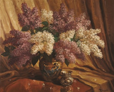 Lot 6 - Fernand Toussaint Belgian, 1873-1955 Still...