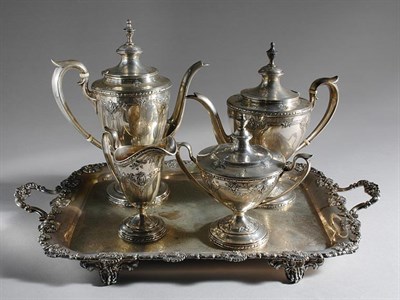 Lot 3352 - Wilcox & Wagoner Sterling Silver Four-Piece...